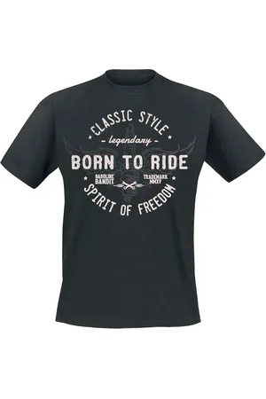 GASOLINE BANDIT Tričko Rockabilly z Born To Ride