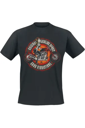 GASOLINE BANDIT Tričko Rockabilly z Good Vibrations