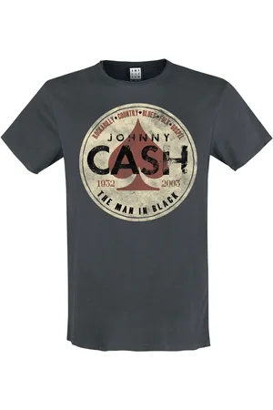 Johnny Cash Tričko z Amplified Collection