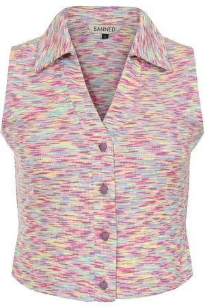 Banned Alternative Top Rockabilly z Roxy Top