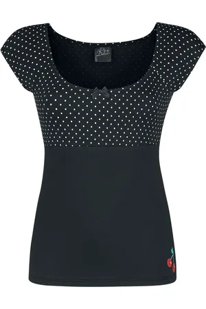 Pussy Deluxe Tričko Rockabilly z Tričko Mini Dots Evie