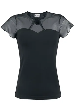Pussy Deluxe Tričko Rockabilly z Lovely Chic Shirt