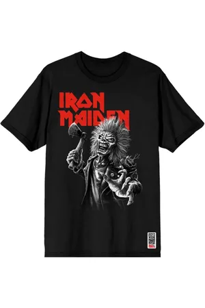 Iron Maiden Tričko z Greyscale Axe