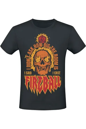 Dungeons and Dragons Tričko Gaming z Fireball