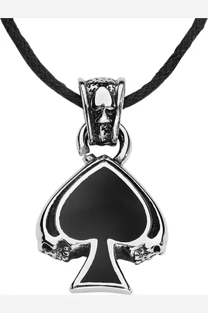 etNox hard and heavy Náhrdelník z - Black Spade Muži