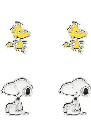 Peanuts Náušnice set z - Snoopy & Woodstock