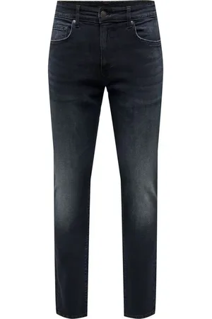 Only & Sons Džíny z ONSLOOM SLIM B. BLACK 6921 MAT DNM NOOS