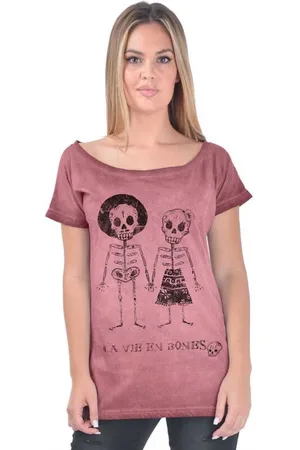 Outer Vision Tričko z Dámské tričko Skeleton Lovers