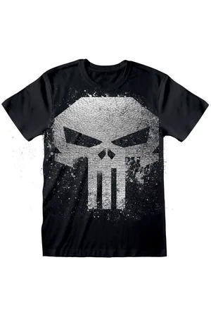 The Punisher Tričko z Punisher Skull With Metallic Ink FB