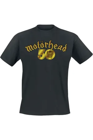 Motörhead Tričko z 50th Anniversary Gold Logo