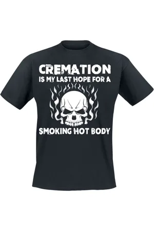 Sprüche Tričko z Smoking Hot Body