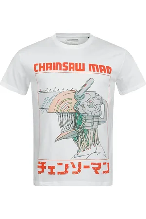 Chainsaw Tričko Anime z Three Tone Chainsaw