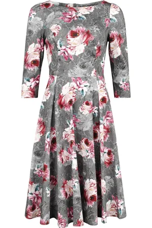 H&R London Středně dlouhé šaty Rockabilly z XS do M