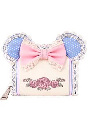 Mickey & Minnie Mouse Peněženka Disney z - Loungefly Minnie Floral And Lace Ears