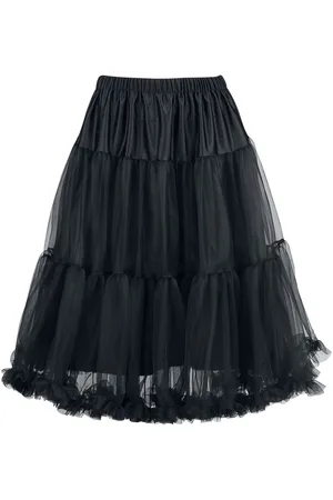 Hell Bunny Středně dlouhá sukně Rockabilly z Penelope Petticoat