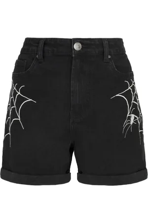 Hell Bunny Kraťasy Gotika z Ariana Shorts