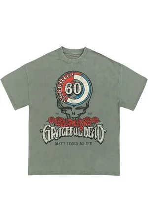 Grateful Dead Tričko z Stealie Roses 60th
