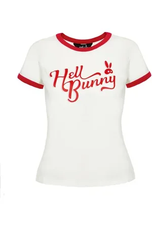 Hell Bunny Tričko Rockabilly z Tričko Lucy