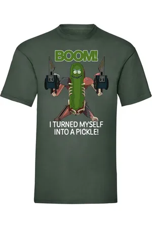 Rick and Morty Tričko z Into a Pickle