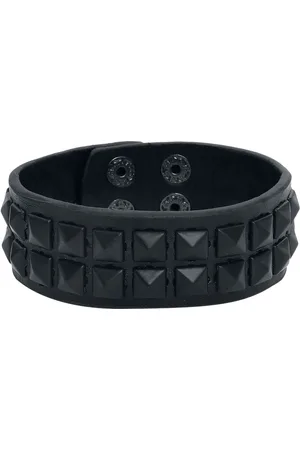 Rock Rebel Náramek s nýty Rock z - Pyramidové nýty Unisex