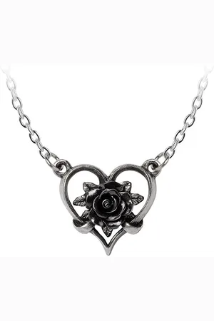 Alchemy Náhrdelník Gotika z - Heart of Blackness Ženy