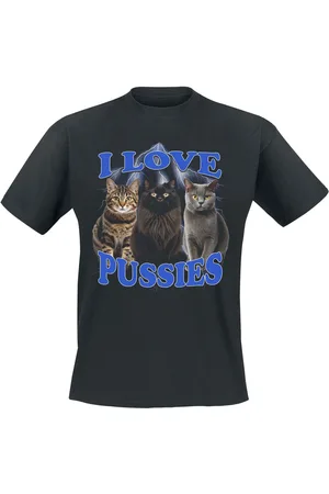 Tierisch Tričko z I love pussies