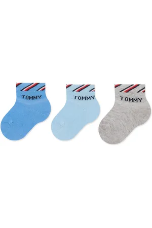 Tommy Hilfiger Sada 3 párů dětských vysokých ponožek 701220277