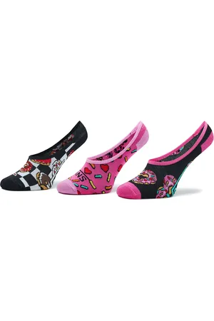 Vans Sada 3 párů dětských kotníkových ponožek Love Canoodle VN0007AUBRK1