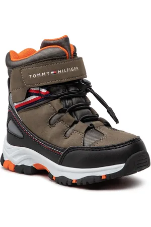 Tommy Hilfiger Sněhule Tech Bootie T3B5-32542-1487 M Zelená