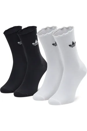 adidas Sada 2 párů vysokých ponožek unisex Ruffle Crw 2Pp HC9532
