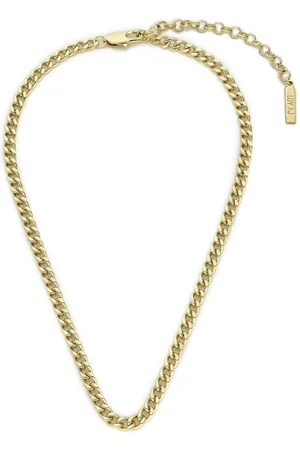 Luv AJ Náhrdelník Classiquw Skinny Curb Chain (5mm) CORE22-N-CSCC-G Zlatá