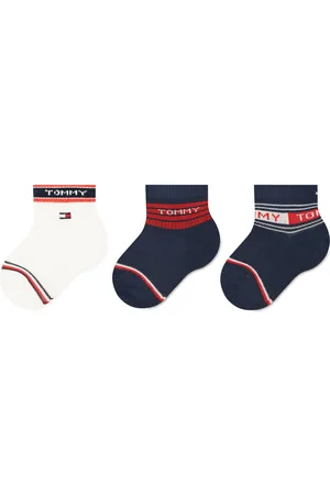 Tommy Hilfiger Sada 3 párů dětských vysokých ponožek 701220278