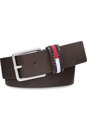 Tommy Hilfiger Pánský pásek Tjm Elevated Leather 4.0 AM0AM11675
