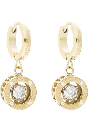 Guess Naušnice JUBE01 463JW Zlatá
