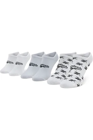 Reebok Sada 3 párů nízkých ponožek unisex Cl Fo Invisible Sock 3P GG6678
