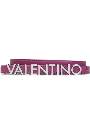 VALENTINO Dámský pásek Belty VCS6W555 Fialová
