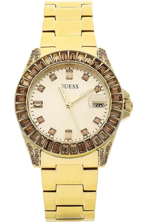 Guess Hodinky GW0475L1 Zlatá