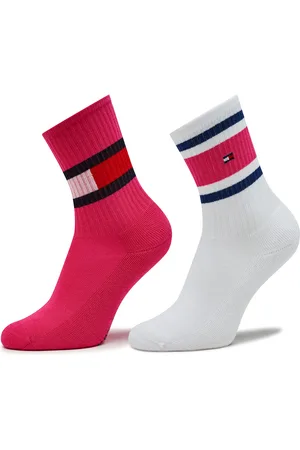 Tommy Hilfiger Sada 2 párů dětských vysokých ponožek 394020001