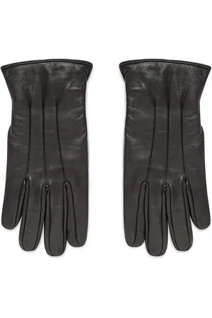 JACK & JONES Pánské rukavice Jacmontana Leather Gloves Noos 12125090