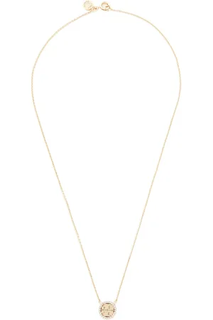 Tory Burch Náhrdelník Crystal Logo Delicate Necklace 53420 Zlatá