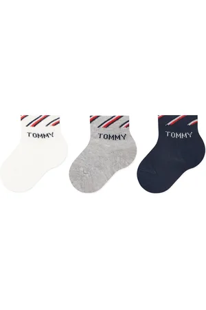 Tommy Hilfiger Sada 3 párů dětských vysokých ponožek 701220277
