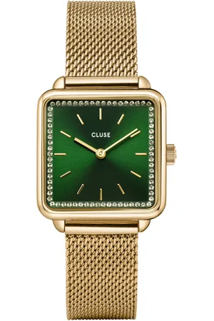Cluse Hodinky La Tétragone CW10309 Zlatá