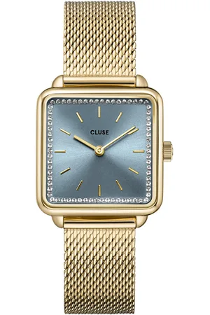 Cluse Hodinky La Tétragone CW10310 Zlatá