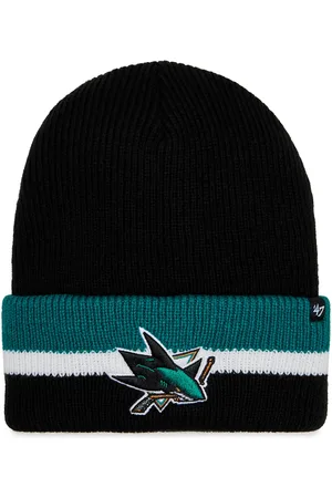 47 Brand Čepice NHL San Jose Sharks Split Cuff 47 H-SPLCC22ACE-BK