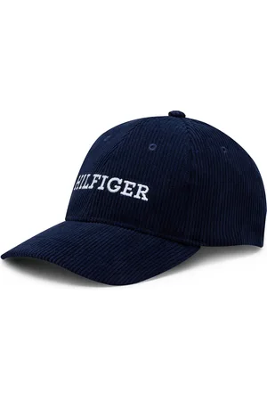 Tommy Hilfiger Kšiltovka Monotype Cordoroy Cap AM0AM11990 Tmavomodrá