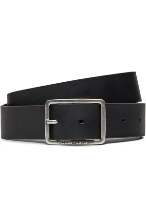 Tommy Hilfiger Pánský pásek Jeans Buckle 3.5 AM0AM12176
