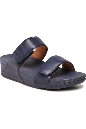 FitFlop Nazouváky LULU FV6-399 Tmavomodrá