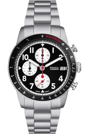 Fossil Hodinky Sport Tourer FS6045 Stříbrná