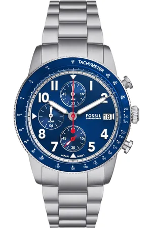Fossil Hodinky Sport Tourer FS6047 Stříbrná