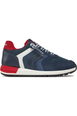 Geox Sneakersy J Alben Boy J459EB 022FU C0700 S Tmavomodrá